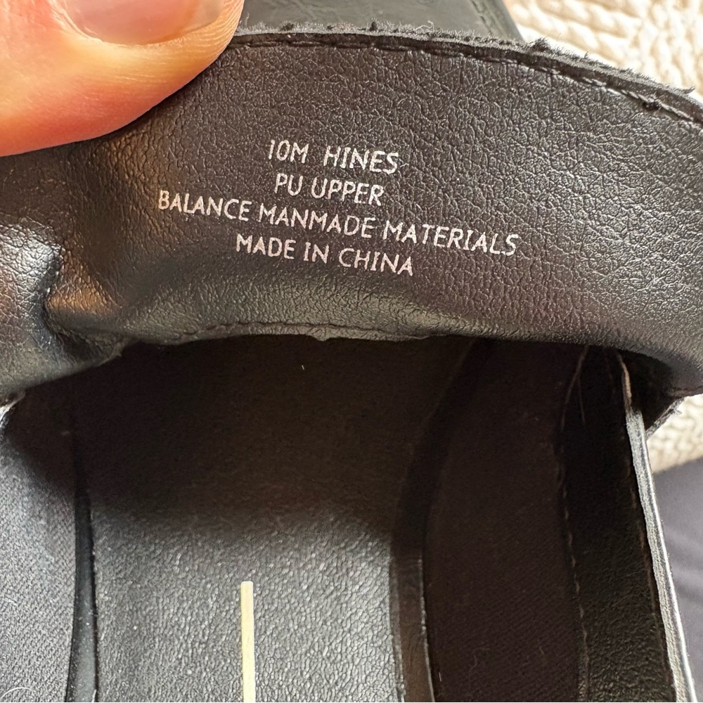 Dolce Vita Black and Tan Slip-On Loafers - Picture 3 of 5